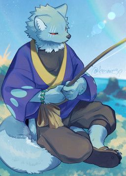 reki_(tsukihi_aizawa), tsukihi_aizawa, 5_fingers, anthro, asian_clothing