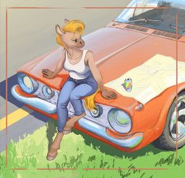 adeptus-monitus, anthro, can, car, clothed