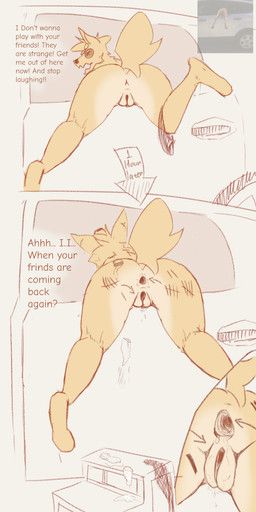 ellie_(cub_quest_awful_babysitter), cub_quest_awful_babysitter, lemgrum, anal_fluids, anthro