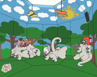 kitsunemelody, kuri_kobayashi, miss_issy_(character), rutmouse, american_opossum