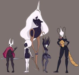 grand_mother_silk, hornet_(hollow_knight), lace_(hollow_knight:_silksong), phantom_(hollow_knight:_silksong), shakra_(hollow_knight:_silksong)