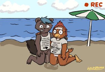tremor_groundhog, zastruga_gentoo, wild_strokes, 3_toes, 4_fingers