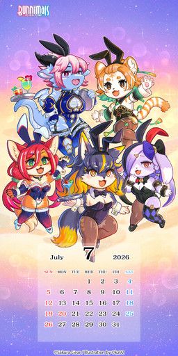 lupinus_(bunnimals), marie_gold_(bunnimals), roza_(bunnimals), sineria_(bunnimals), xiaoju_(bunnimals)