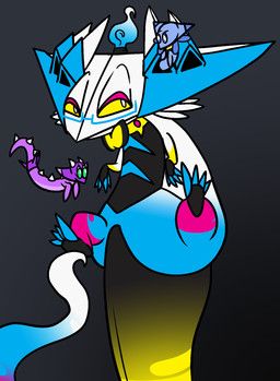 kyra_(bloquito), rhenny_(rhenaudthelukark), sylvie_(trooper3), nintendo, pokecember