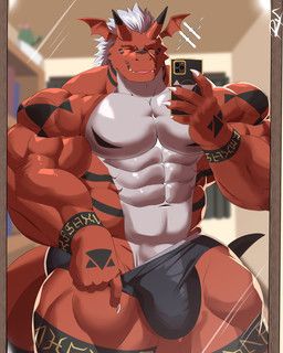 bandai_namco, digimon, reclamon, abs, anthro