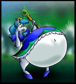 princess_aura_(virus-20), virus-20, anthro, belly, big_belly