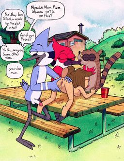 eileen_roberts, margaret_smith_(regular_show), mordecai_(regular_show), rigby_(regular_show), cartoon_network