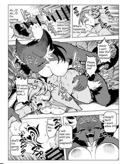 goho_vanilla, ahegao, animal_genitalia, animal_penis, anthro