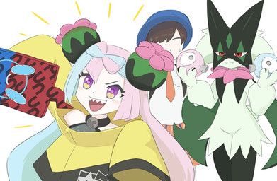 florian_(pokemon), iono_(pokemon), nintendo, pokemon, ylit