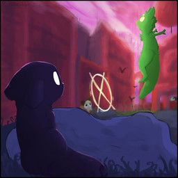 saint_(rain_world), watcher_(rain_world), rain_world, videocult, poofythedragon