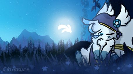 fusey, dirtystoat, anthro, blue_body, blue_cape