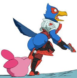 falco_lombardi, nintendo, star_fox, crimenes, 4_fingers