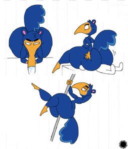 cyrano_(animal_crossing), animal_crossing, nintendo, thatdawgmurray, 4_fingers