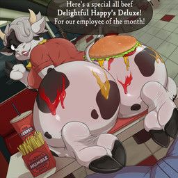 happy_the_humble_heifer, happy's_humble_(series), happy's_humble_burger_farm, thejestermime, 2_horns