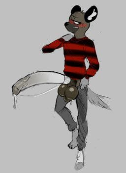haida_(aggretsuko), aggretsuko, sanrio, harlequinkiller, anthro