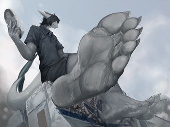 solutionwcs, 5_toes, anthro, aquatic, barefoot