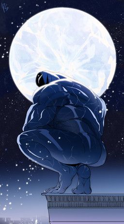 venom_(marvel), marvel, simloveyou, back_muscles, butt