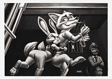 judy_hopps, nick_wilde, disney, zootopia, laguni