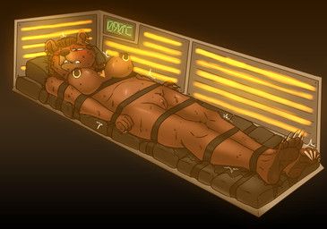 razorshrapnel, anthro, bdsm, bear, bodily_fluids