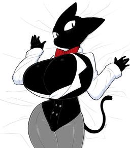 vingo_(sabgong), mamayuji, anthro, bed, big_breasts