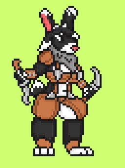 bunny_day, chaoskres, anthro, armor, black_body