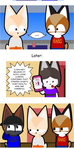this_is_my_luck_(comic), elianrandomworks, anthro, asking, asking_another