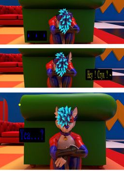 cryx_the_fox, scratch_(tadc), glitch_productions, the_amazing_digital_circus, cryx_(cryxdafloof)