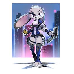 judy_hopps, disney, zootopia, kiaun, anthro