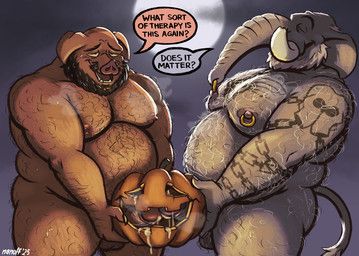 horacio_(nanoff), joe_(nanoff), halloween, nanoff, anthro