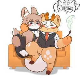 sibuxiang_the_deer_(fabulous_beasts), tuye_(fabulous_beasts), fabulous_beasts, snowy_(furrito_thicc), anthro