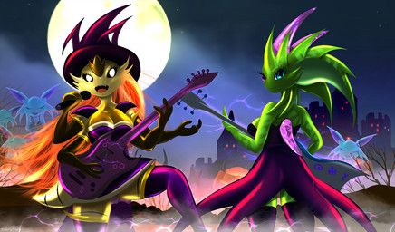 arteya, beexen, psionic_ahnor_(heralds_of_the_avirentes), halloween, the_beexen's_tale