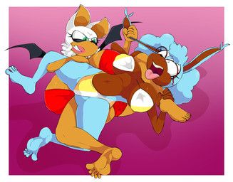 rouge_the_bat, sega, sonic_the_hedgehog_(series), tinydevilhorns, anthro