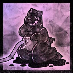 dwudles, ambiguous_gender, anthro, biped, collar