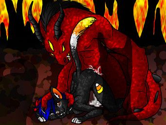 candycorn, black_body, black_fur, blue_hair, bodily_fluids