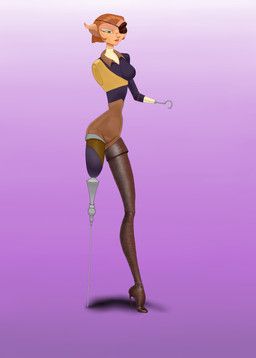 captain_amelia, disney, treasure_planet, jiblets33, alien