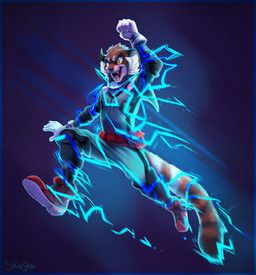 skiaskai, 5_fingers, action_pose, ailurid, anthro