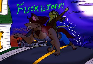 halloween, monster_house, nightmare_on_elm_street, crashflash, anthro
