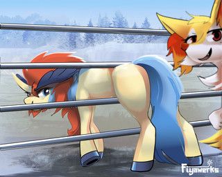 nintendo, pokemon, fiyawerks, ambiguous_anthro, ambiguous_feral