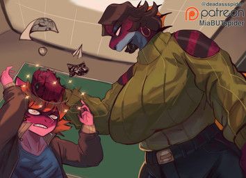 rubi_(snoot_game), tommy_(snoot_game), cavemanon_studios, patreon, snoot_game