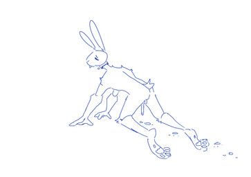 latenightfoxhunt, all_fours, andromorph, bodily_fluids, collar