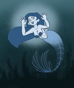 ariel_(disney), disney, the_little_mermaid_(1989), spacechoochoo, 5_fingers