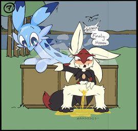 palworld, pocketpair, ambiguous_gender, anthro, blush