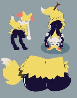 nintendo, pokemon, blackjackissers, anthro, bent_over