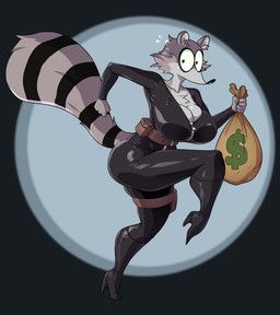 uva_the_raccoon, toastiepumpkin, anthro, big_breasts, big_butt