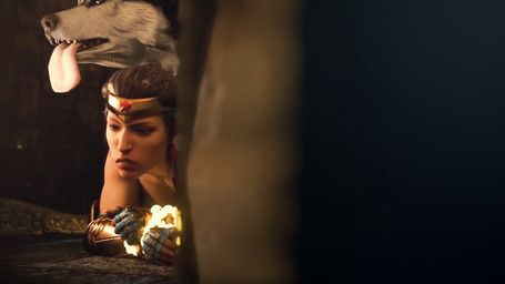 wonder_woman, dc_comics, deity_of_depravity, all_fours, areola