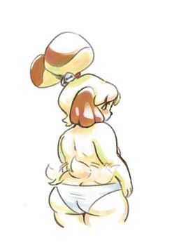 isabelle_(animal_crossing), animal_crossing, nintendo, melonsoldier, afterimage