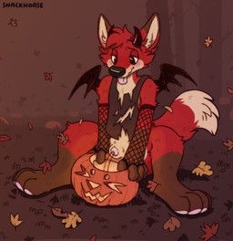 halloween, snackhorse, 4_fingers, 4_toes, animal_genitalia