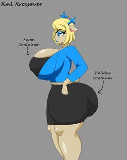 carol_holiday, deltarune, evil_container, undertale_(series), xml_xrossover_(artist)