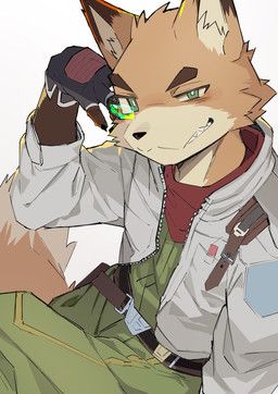 fox_mccloud, nintendo, star_fox, sfw_nata, 5_fingers