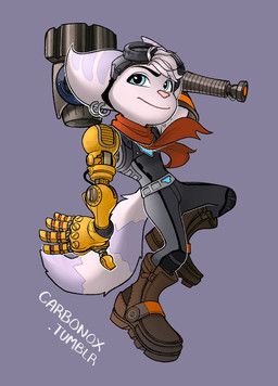 rivet_(ratchet_and_clank), ratchet_and_clank, sony_corporation, sony_interactive_entertainment, carbonox